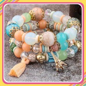 3-Piece Beaded Bracelets
